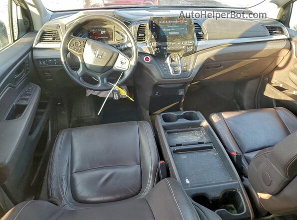 5FNRL6H7XNB016511 2022 HONDA ODYSSEY Gray Առջևի վահանակի տեսք