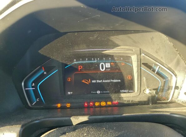 5FNRL6H7XNB016511 2022 HONDA ODYSSEY Gray Սարքավորումների վահանակի տեսք