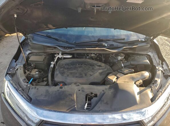 5FNRL6H7XNB016511 2022 HONDA ODYSSEY Gray Շարժիչի բաժամունքի տեսք