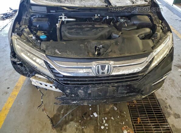 5FNRL6H82KB051449 2019 HONDA ODYSSEY Черный Вид подкапотного пространства