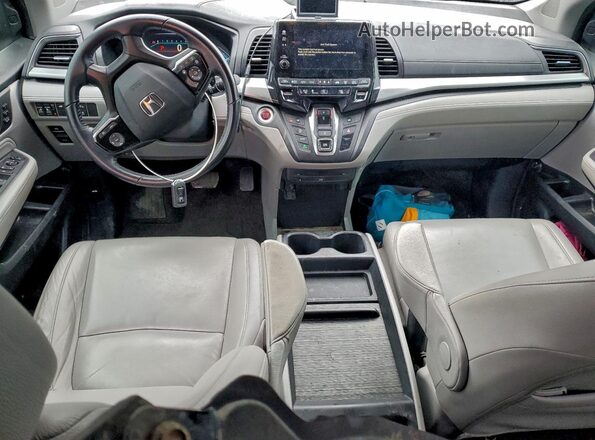 5FNRL6H82KB051449 2019 HONDA ODYSSEY Черный Вид панели приборов