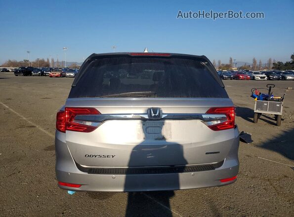 5FNRL6H82KB116607 2019 HONDA ODYSSEY Gray Widok z tyłu