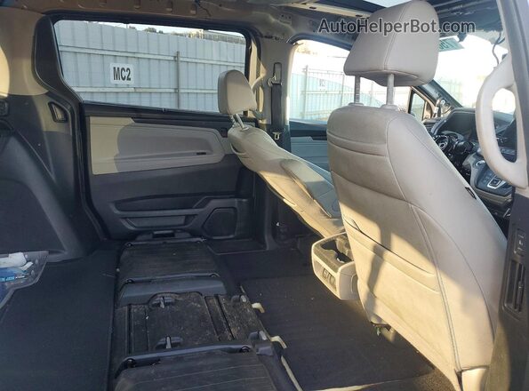5FNRL6H82KB116607 2019 HONDA ODYSSEY Gray Widok tylnych siedzeń
