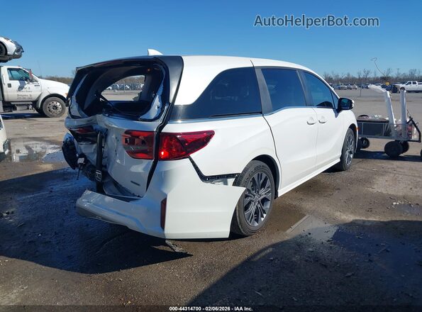 5FNRL6H87SB001422 2025 HONDA ODYSSEY White Tył prawy