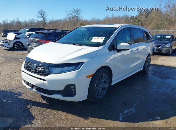5FNRL6H87SB001422 2025 HONDA ODYSSEY White Przód lewy