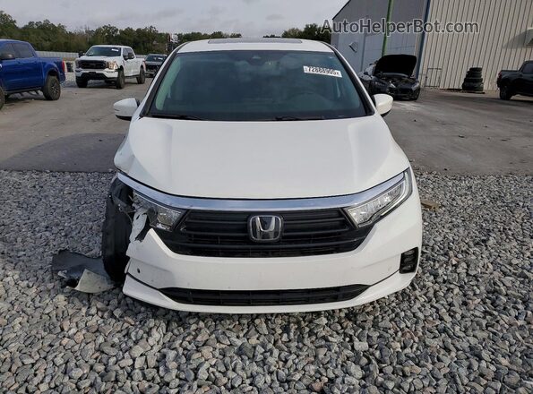 5FNRL6H89NB043403 2022 HONDA ODYSSEY White Դիմացի տեսք