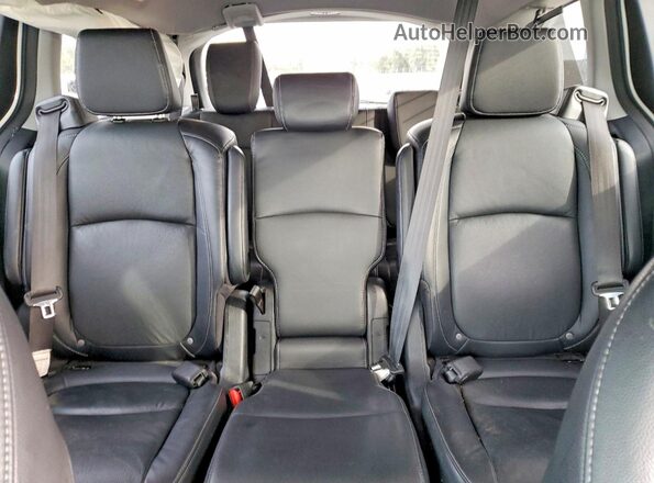 5FNRL6H89NB043403 2022 HONDA ODYSSEY White Հետևի նստատեղերի տեսք