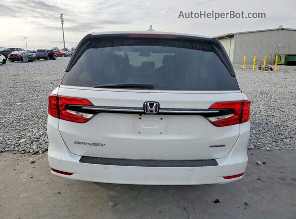 5FNRL6H89NB043403 2022 HONDA ODYSSEY White Հետևի տեսք