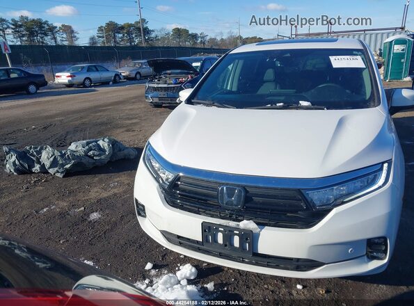 5FNRL6H8XRB064900 2024 HONDA ODYSSEY White Widok zestawu wskaźników