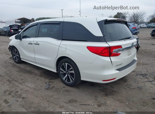 5FNRL6H91JB033399 2018 HONDA ODYSSEY White Tył lewy