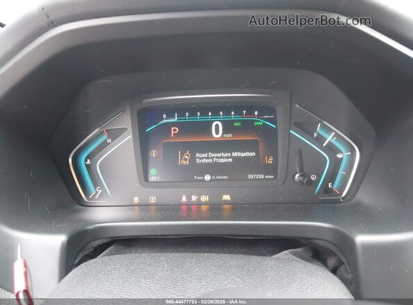 5FNRL6H91JB033399 2018 HONDA ODYSSEY White Widok tylnych siedzeń