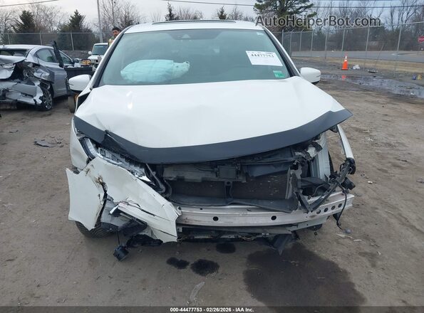 5FNRL6H91JB033399 2018 HONDA ODYSSEY White Widok zestawu wskaźników