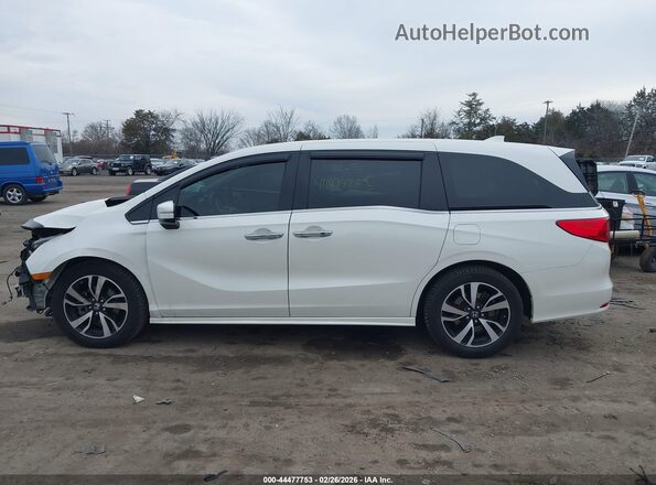 5FNRL6H91JB033399 2018 HONDA ODYSSEY White Widok wnętrza 360 stopni