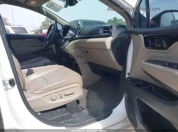 5FNRL6H95NB061826 2022 HONDA ODYSSEY White Vista interior delantera