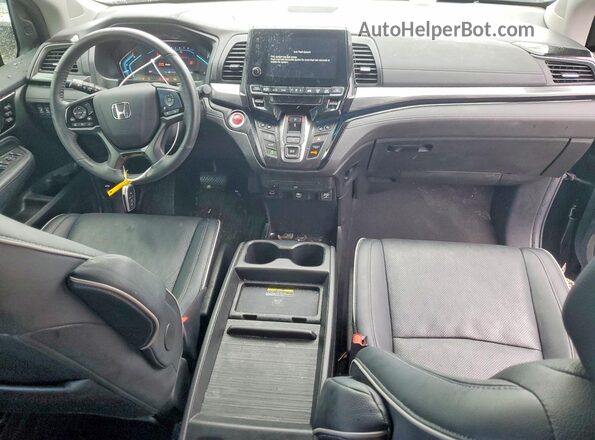 5FNRL6H95RB047463 2024 HONDA ODYSSEY Black Vista del salpicadero