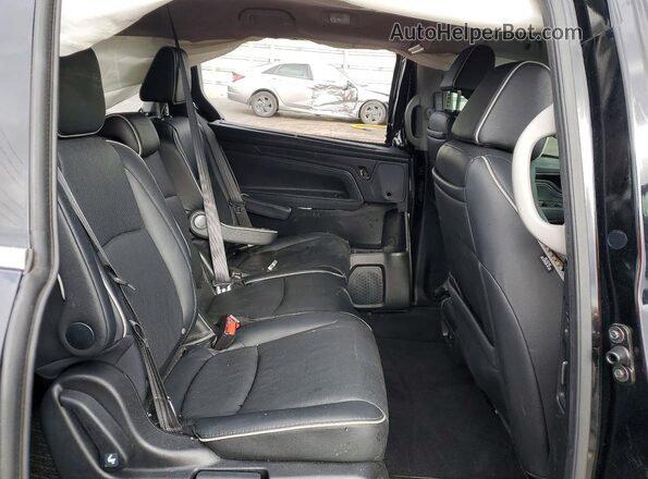 5FNRL6H95RB047463 2024 HONDA ODYSSEY Black Vista interior trasera