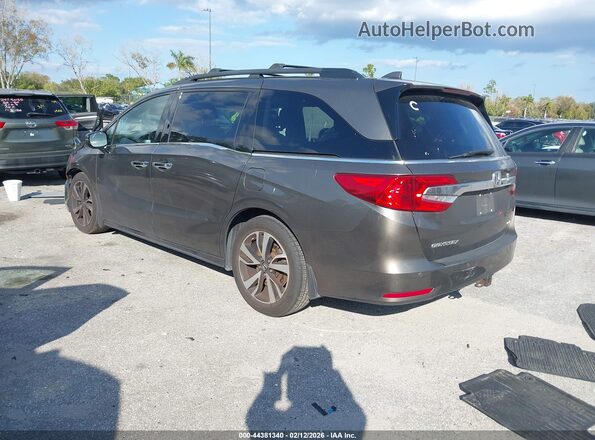 5FNRL6H9XJB065784 2018 HONDA ODYSSEY Brown Задня ліва чверть