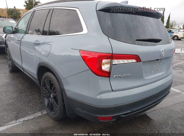 5FNYF5H2XNB018017 2022 HONDA PILOT Gray Rear left