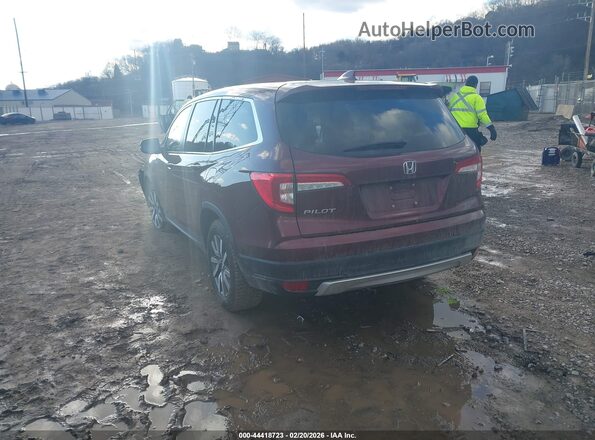 5FNYF5H34KB015683 2019 HONDA PILOT Maroon 