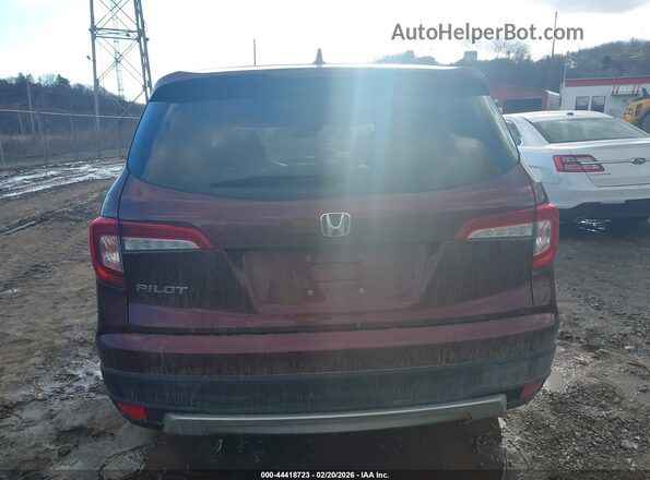 5FNYF5H34KB015683 2019 HONDA PILOT Maroon 
