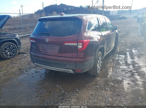 5FNYF5H34KB015683 2019 HONDA PILOT Maroon 