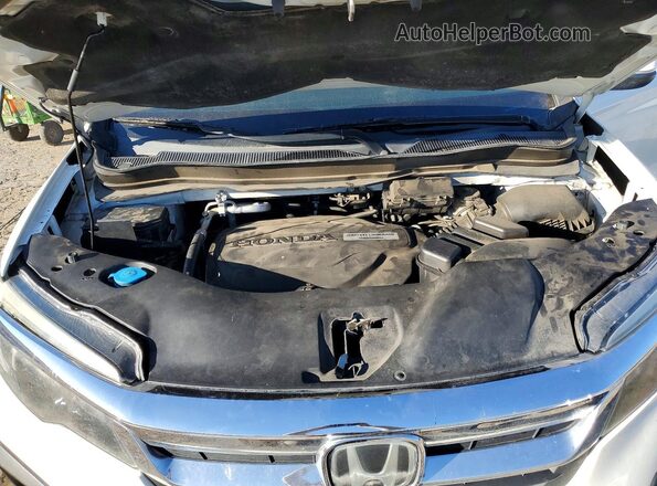 5FNYF5H4XKB019746 2019 HONDA PILOT Белый Вид подкапотного пространства