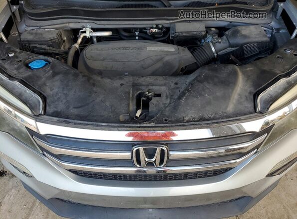 5FNYF5H52JB009655 2018 HONDA PILOT Silver Engine compartment view