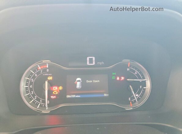 5FNYF5H52JB009655 2018 HONDA PILOT Silver Instrument cluster view