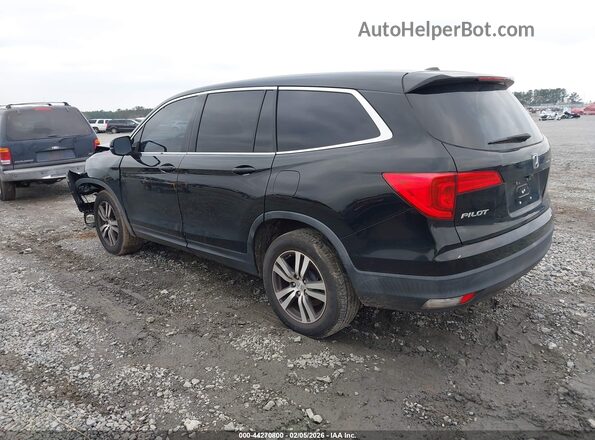5FNYF5H55JB009097 2018 HONDA PILOT Black უკანა მარცხენა