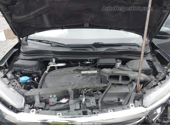 5FNYF5H55JB009097 2018 HONDA PILOT Black უკანა ხედი