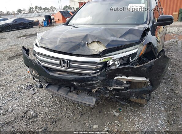 5FNYF5H55JB009097 2018 HONDA PILOT Black წინა ხედი