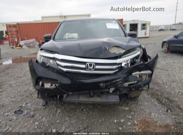 5FNYF5H55JB009097 2018 HONDA PILOT Black წინა პანელის ხედი