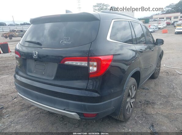 5FNYF5H57KB041339 2019 HONDA PILOT Черный Задняя правая четверть