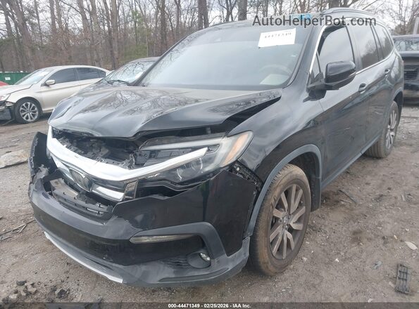 5FNYF5H57KB041339 2019 HONDA PILOT Черный Вид спереди