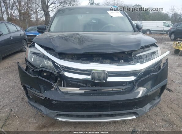 5FNYF5H57KB041339 2019 HONDA PILOT Черный Вид щитка приборов