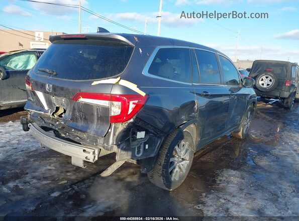 5FNYF5H57MB008991 2021 HONDA PILOT Gray Задня права чверть