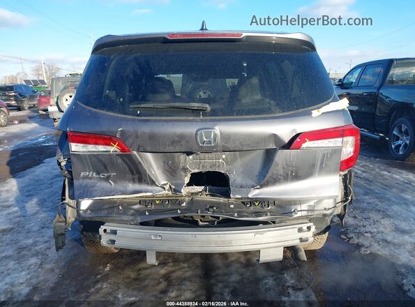 5FNYF5H57MB008991 2021 HONDA PILOT Gray Вид спереду