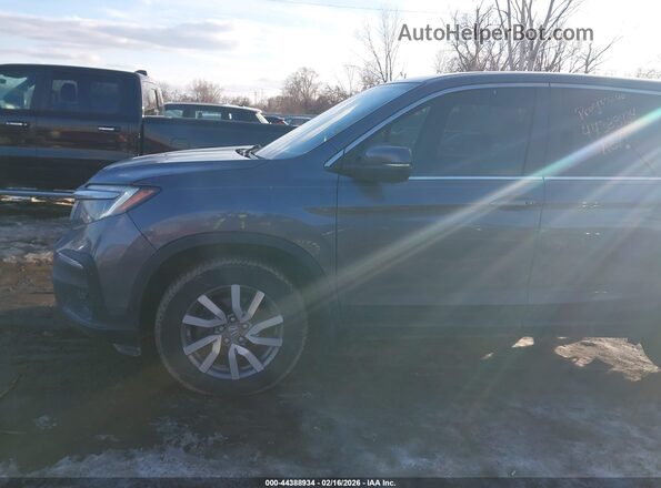 5FNYF5H57MB008991 2021 HONDA PILOT Gray Панорамний вид салону 360°