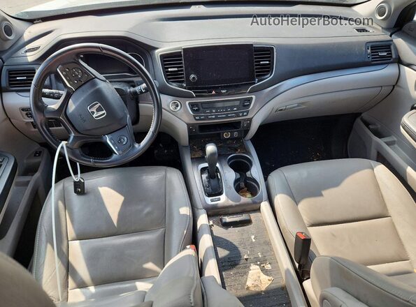 5FNYF5H58KB000735 2019 HONDA PILOT Silver 
