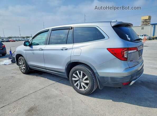5FNYF5H58KB000735 2019 HONDA PILOT Silver 