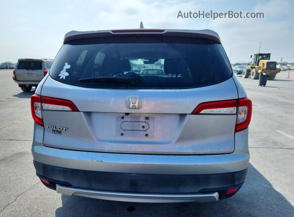 5FNYF5H58KB000735 2019 HONDA PILOT Silver 