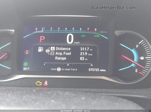 5FNYF5H68NB001025 2022 HONDA PILOT Gray 