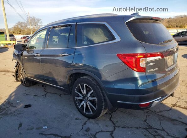 5FNYF5H98MB016665 2021 HONDA PILOT Blue Tył lewy