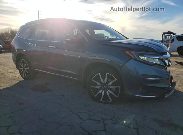 5FNYF5H98MB016665 2021 HONDA PILOT Blue Przód prawy