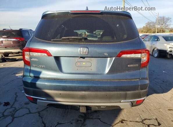 5FNYF5H98MB016665 2021 HONDA PILOT Blue Widok z tyłu