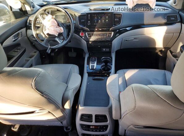 5FNYF5H98MB016665 2021 HONDA PILOT Blue Widok deski rozdzielczej