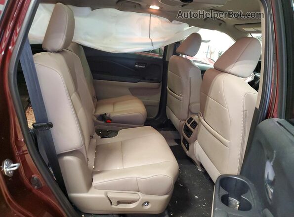 5FNYF6H06NB074847 2022 HONDA PILOT Burgundy 