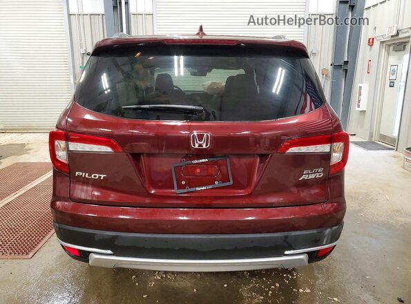 5FNYF6H06NB074847 2022 HONDA PILOT Burgundy 