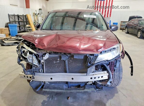 5FNYF6H17KB021434 2019 HONDA PILOT Бордовый 