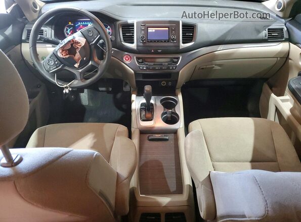 5FNYF6H17KB021434 2019 HONDA PILOT Бордовый 